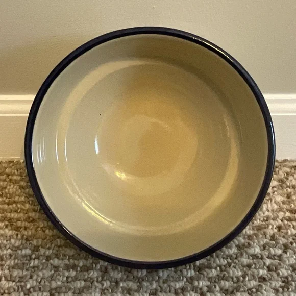 Vintage At Home American Marshall Pottery Serving Bowl - Picture 4 of 16